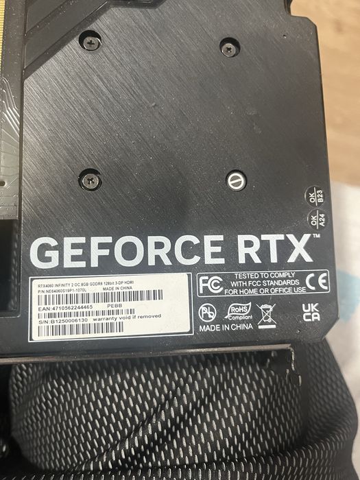 Palit GeForce RTX 4060 Infinity 2 OC 8GB
