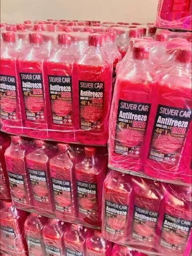 Червен антифриз концентрат 1л