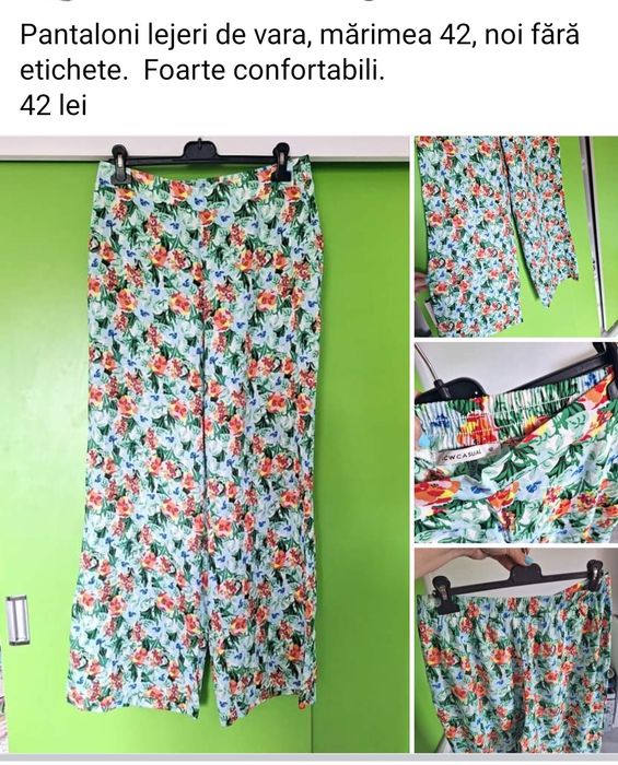 Pantaloni lejeri de vara