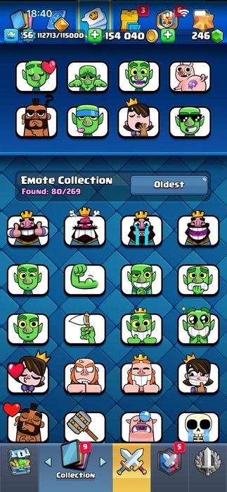 Акаунт в клеш рояль донатом внутри