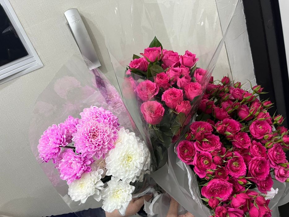 Продам свежие букеты