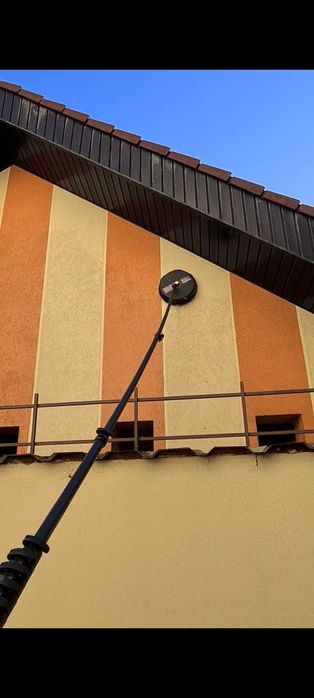 Spalare fatada casa / spalare pavaje curti Focsani