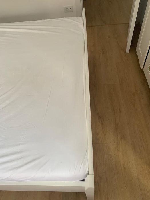 Vand pat ikea cu saltea jysk si comode ikea