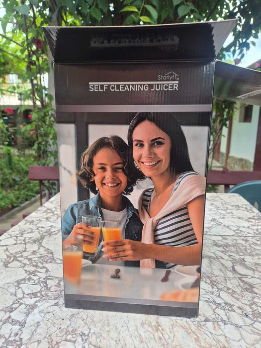 Self cleaning juicer
