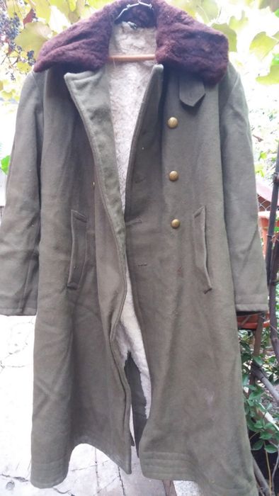 Șubă postav blana naturala