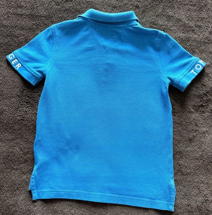 Tricou polo Tommy Hilfiger, pentru baieti, marime 7 ani - 122 cm