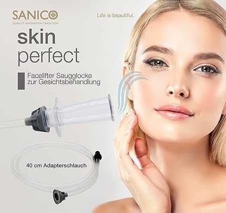 Електрически масаж с вендузи SANICO SKIN PERFECT антицелулитен масажор