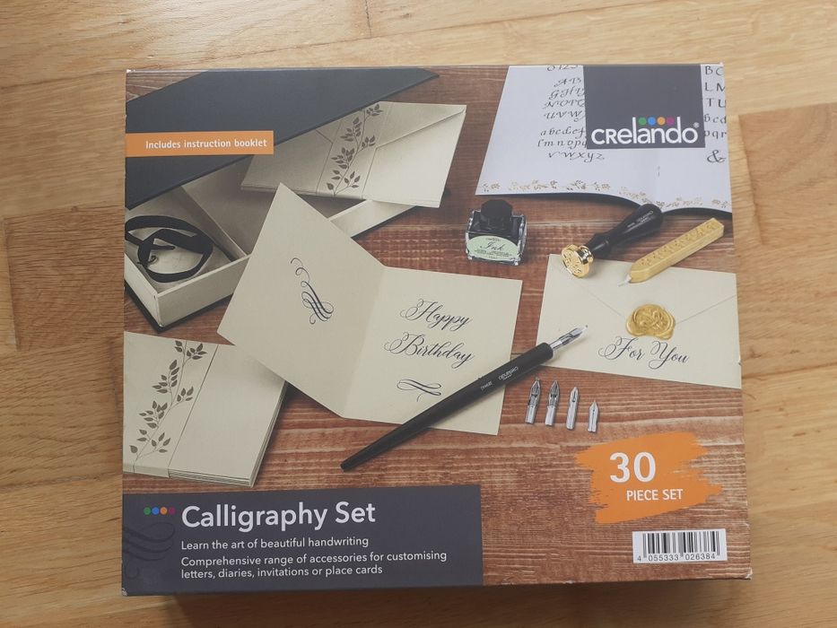 Set nou de caligrafie cu 30 piese