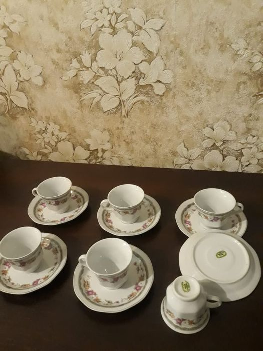 Кофейный.  сервиз