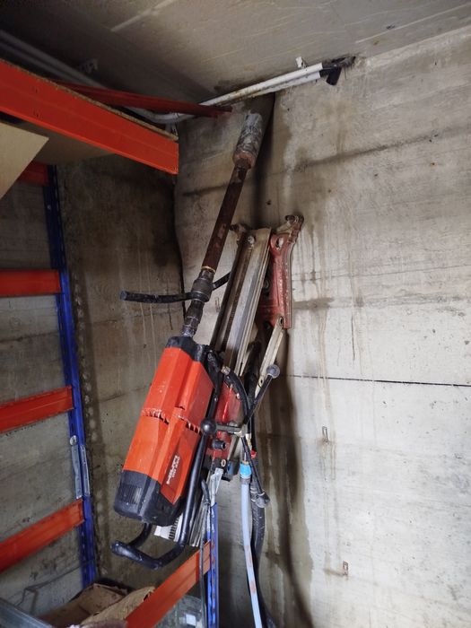 Gaura carotă beton Hota Ac  Centrala Ventilații