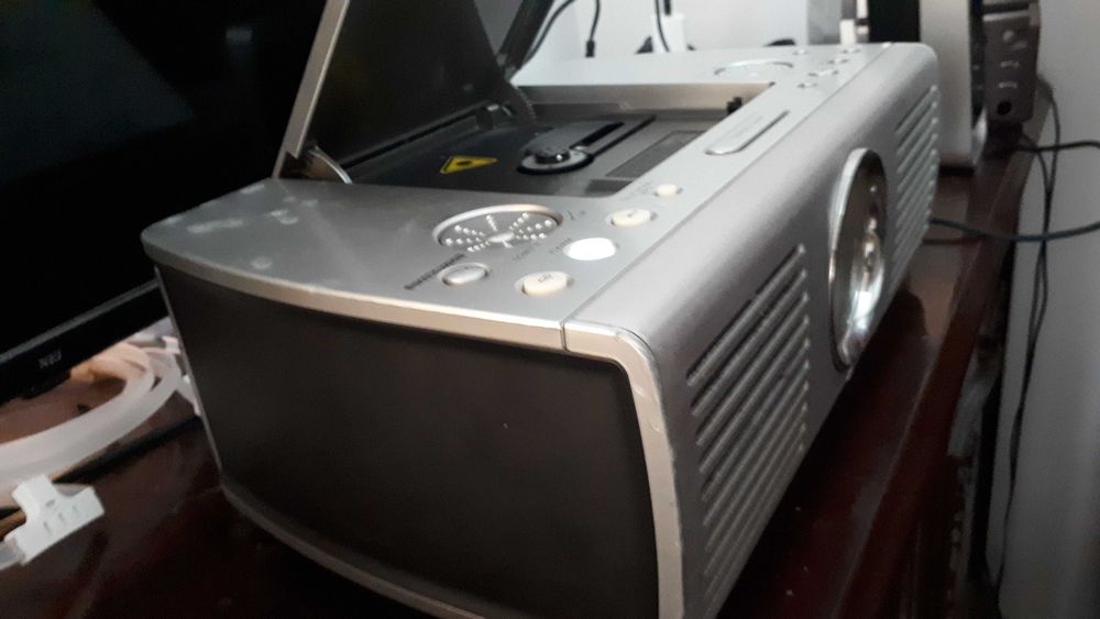 Teac minisistem retro radio cd/mp3 ceas