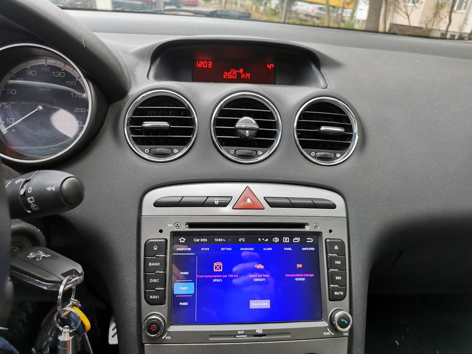 Мултимедия за пежо 308