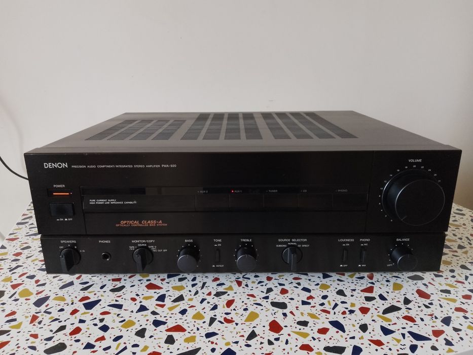 Denon PMA 920, Aparat de top!
