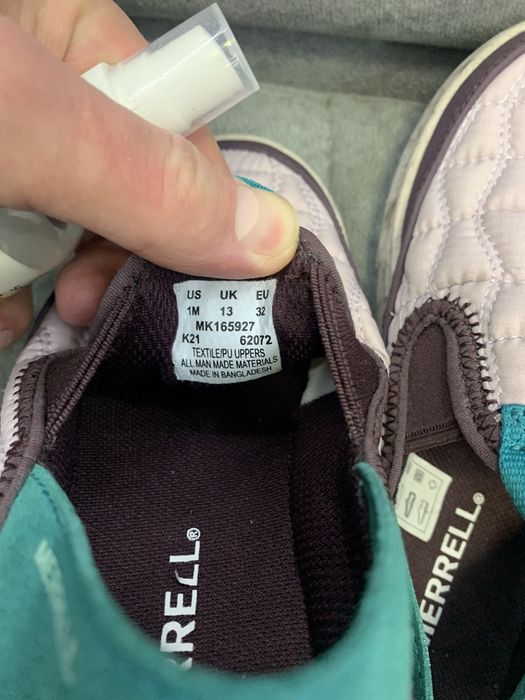 Кроссовки сникерсы для девочек Merrell на 6-7 лет