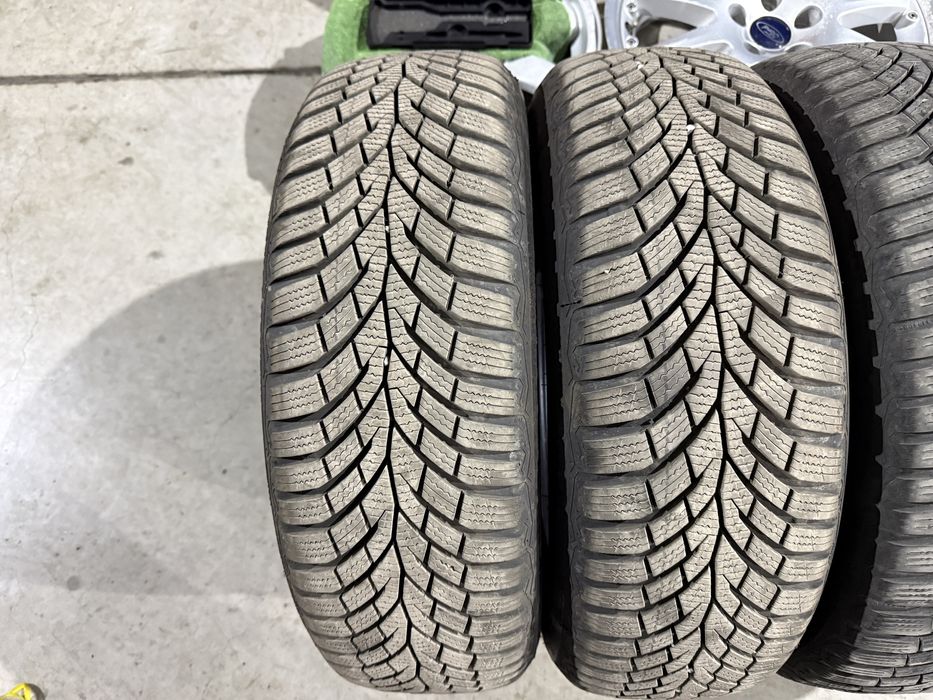 4бр. ОТЛИЧНИ Зимни Гуми 195/65R/15-CONTINENTAL-DOT:2225+4323*8.5м+6.8м