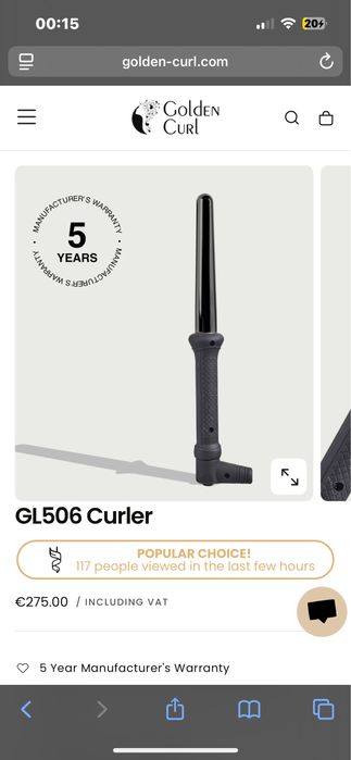 Ondulator Golden Curl