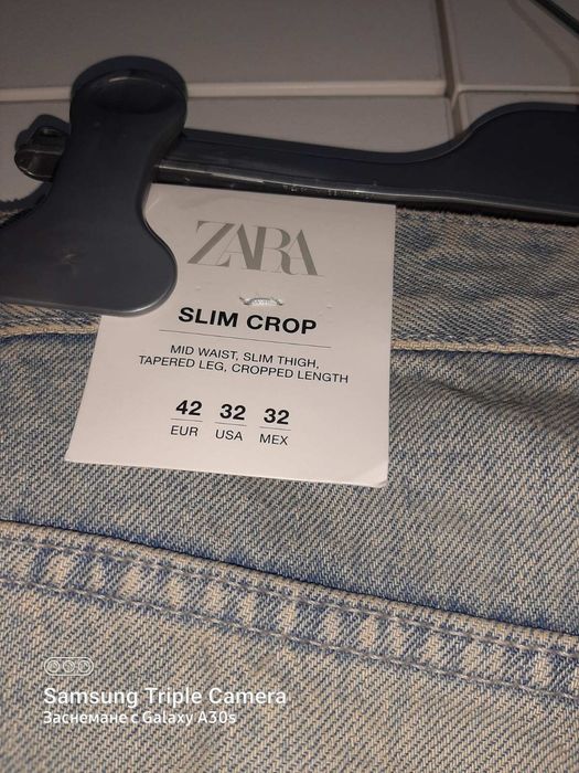 Нови дънки Zara, размер 42