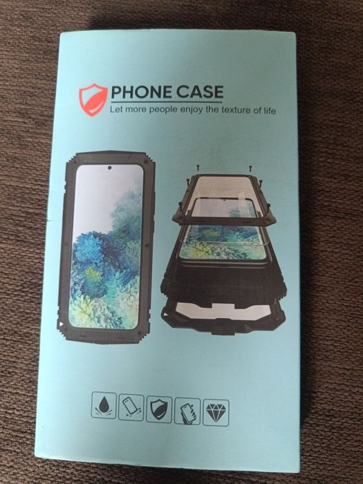 Husă Waterproof Samsung Galaxy S21 Ultra 5G – Anticădere, Etanșă, Silver – Nouă
