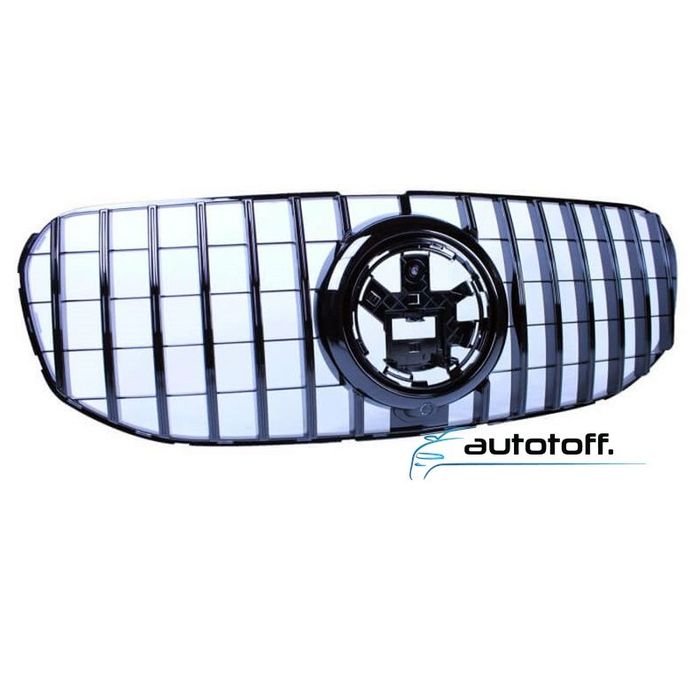 Grila centrala GLS X167 compatibila cu Mercedes (20-23) Panamericana Black Design