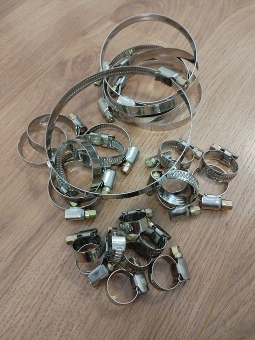 Хомуты червячные стальные
