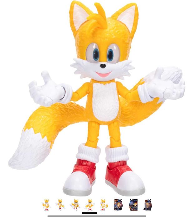 Нова, оригинална, колекционерска Тейлс фигурkа от фирма Jakks Pacific 12,7 cm Sonic 3 Tails