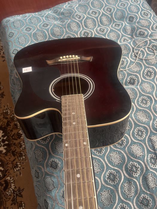 Гитара акустика adagio + ремень , каподастер 40К оканчательно