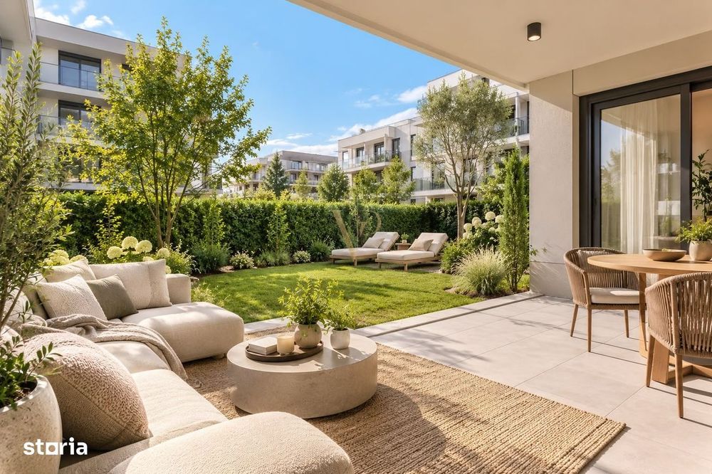 Cosmopolis | Vânzare Studio + Grădină Privată De 29,85 Mp