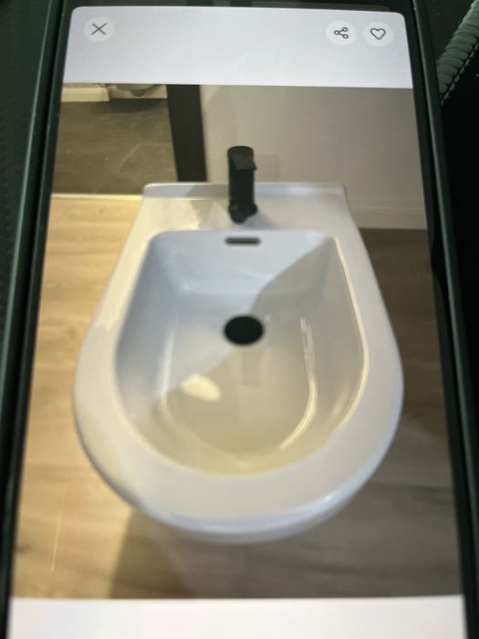 Bideu suspendat nou cu baterie