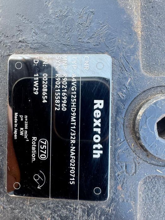 Гидромотор Rexroth A2FM90/61W- VUDN02