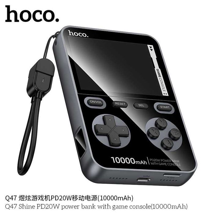 Hoco Q47 Shine series PD 20W Power Bank 10000mAh for iPhone 15 16 17