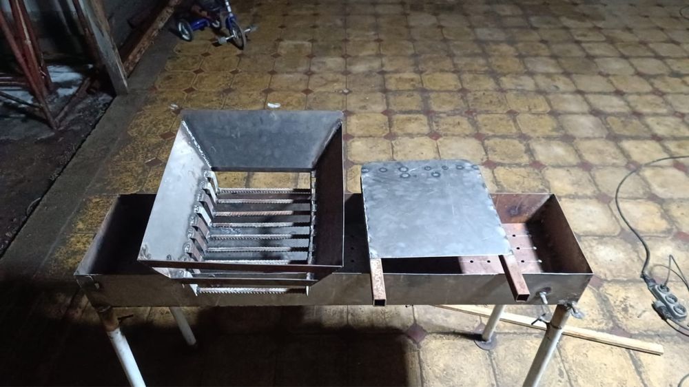 Мангал для шашлыка новый