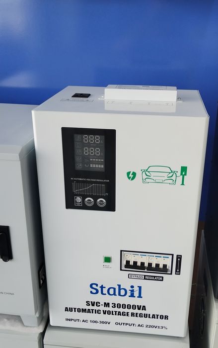 Stabilizator Elektromobil zaryadka uchun 30 kva 100-300V