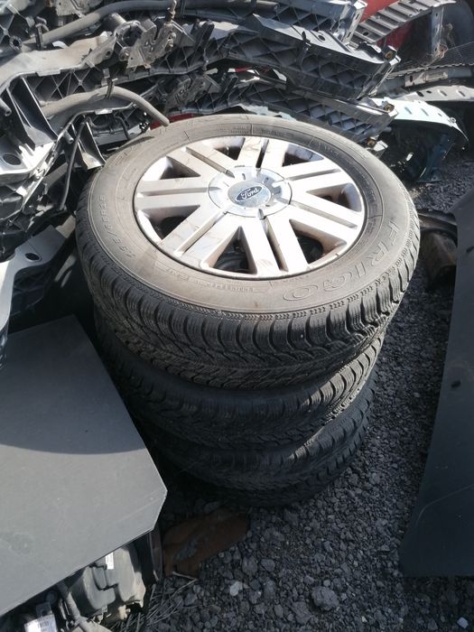 Jante aliaj 15 Ford Fiesta Fusion cauciucuri iarna 15, 195 65 R15 M+S