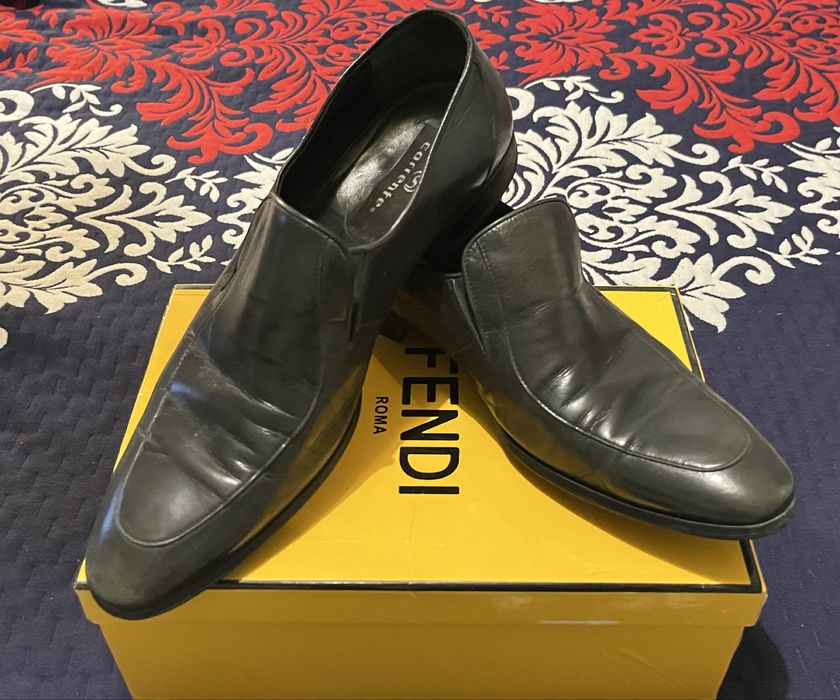 Туфли «Corrente» темно серые