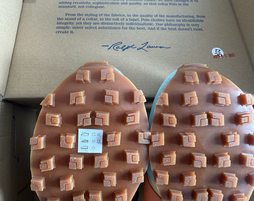 Polo Ralph Lauren Trail 125 Suede-Mesh Trainer ОРИГИНАЛ дамски сникърс