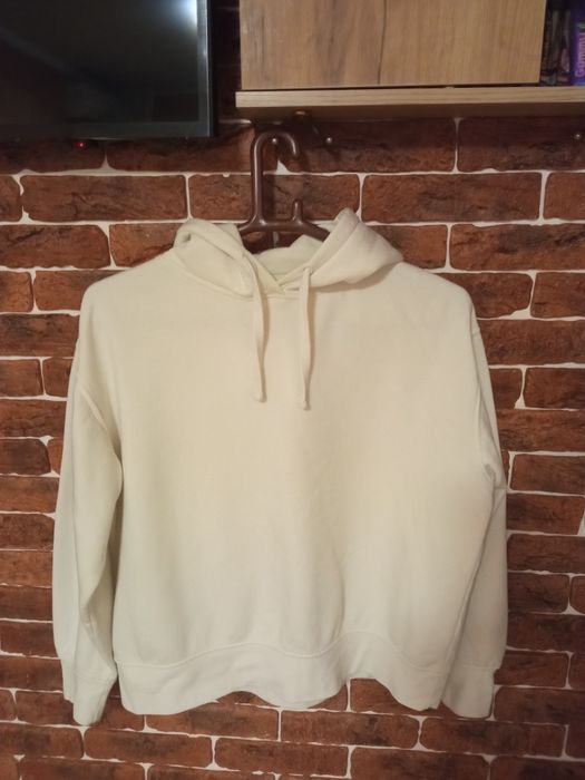 Толстовка, молочного цвета, размер L