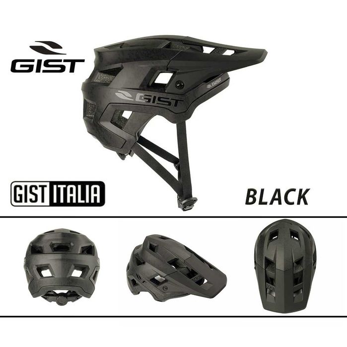 Каска за велосипед GIST SCRUB, Олекотена, EN Сертифицирана, ИТАЛИЯ