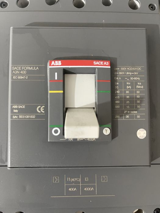 Автоматический выключатель 400А