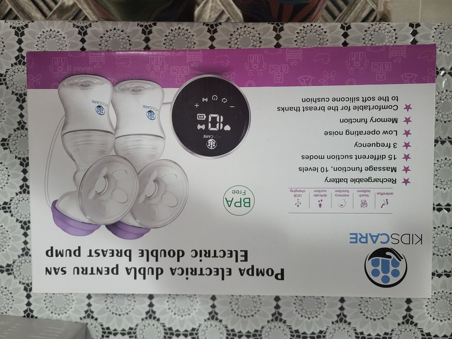 Pompa Electrică Dublă pentru Sân