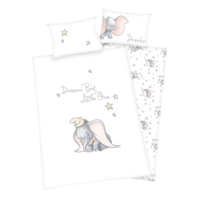 Lenjerie pat copii Disney Dumbo 100x135