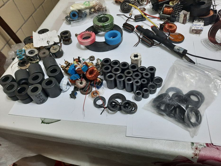 Ферриты, Сердечники, Трансформаторы, Дроссели.