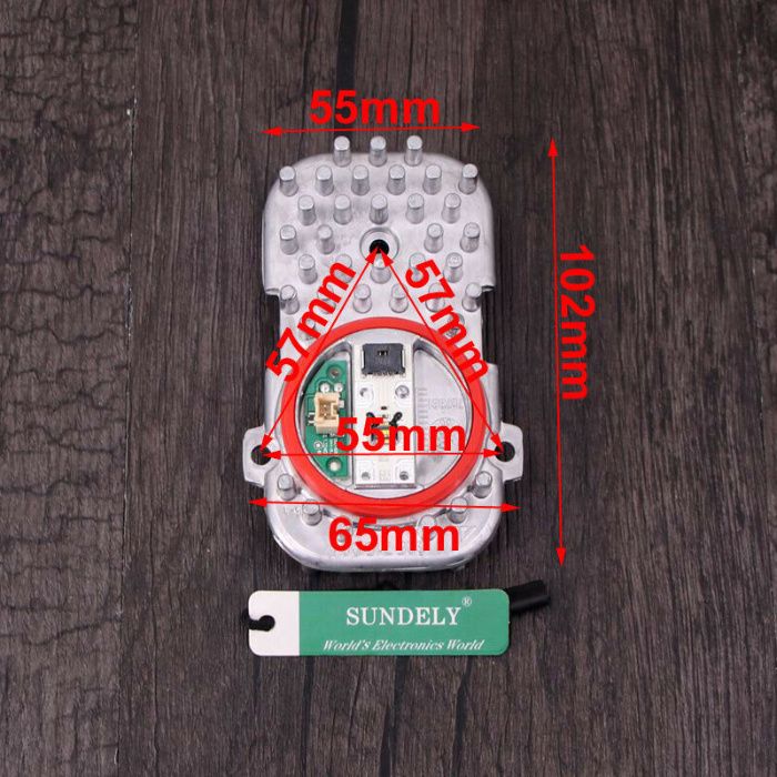 Modul Bec Led Far Angel Eyes Lumina de zi Balast BMW Seria 3 4 6 X3 X5