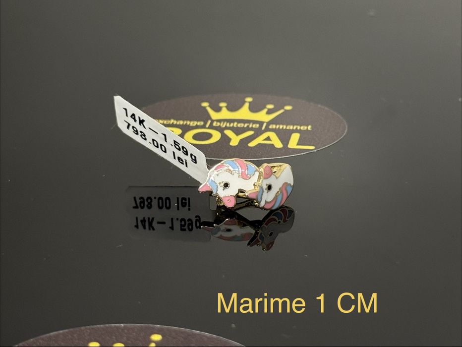 Bijuteria ROYAL : Cercei AUR 14K / 1.59 GR
