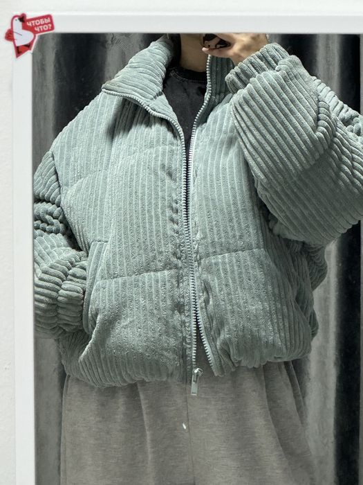 Мягкая oversize куртка в рубчик от Pacific Republuc