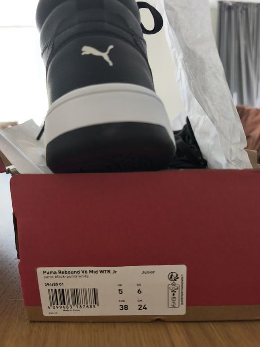 Обувки Puma Rebound v6 Mid jr