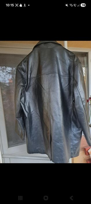 Geacă bărbați din piele naturală,  Nou! Vera Pelle (XL)