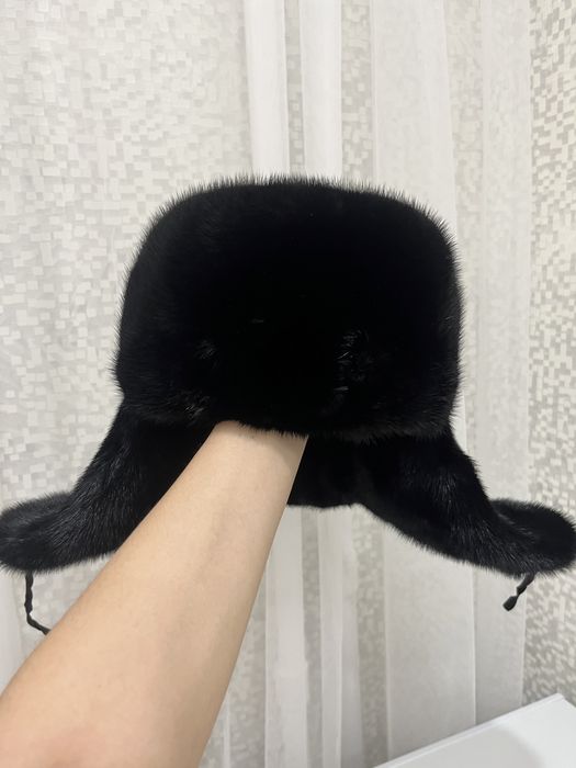 Продам норковая ушанка шапка