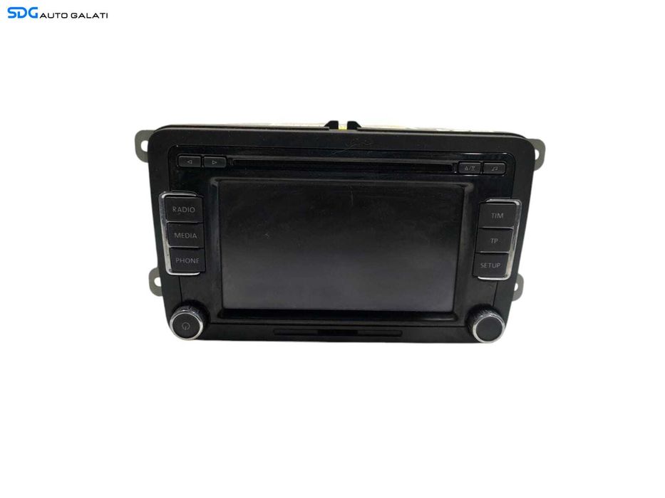 Navigatie Radio CD Player MID EU Skoda Superb 2 2008 - 2013 Cod 3T0035156B 7648259360 [L5142]
