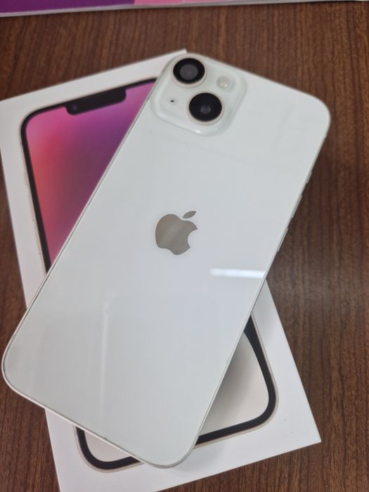 iPhone 14 Starlight -100% battery health