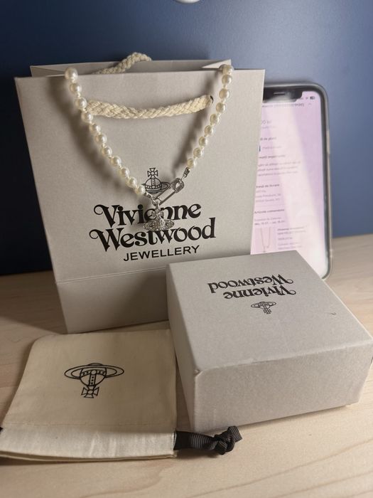 Colier perle vivienne westwood